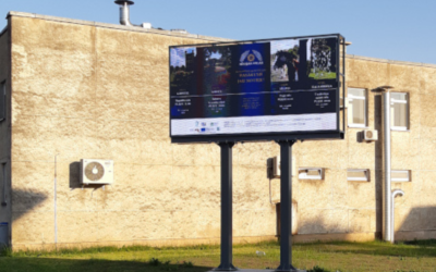 LED screen in Aknīste