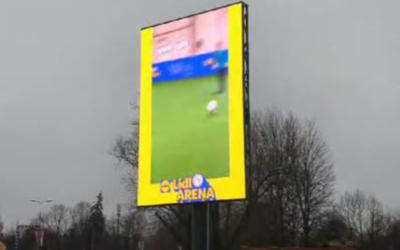 Outdoor large-format LED screen