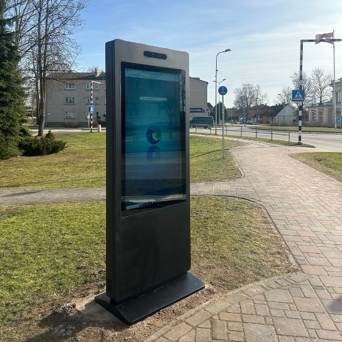 LED screen in Aknīste